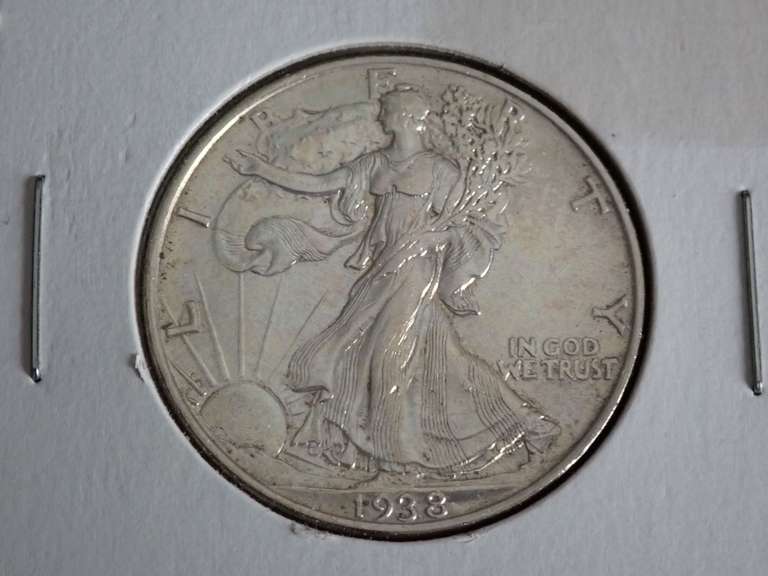 1938 WALKER HALF DOLLAR COIN image