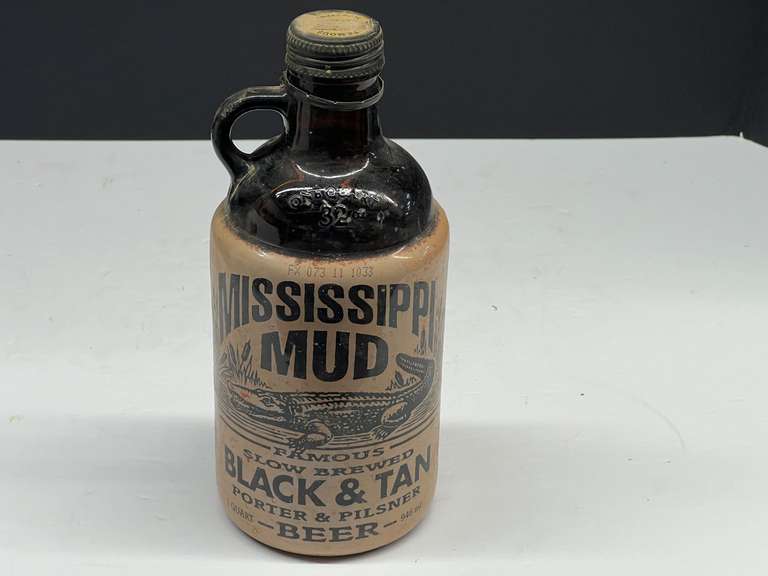 Collectible Mississippi Mud 1 qt jug, see pictures for details. image