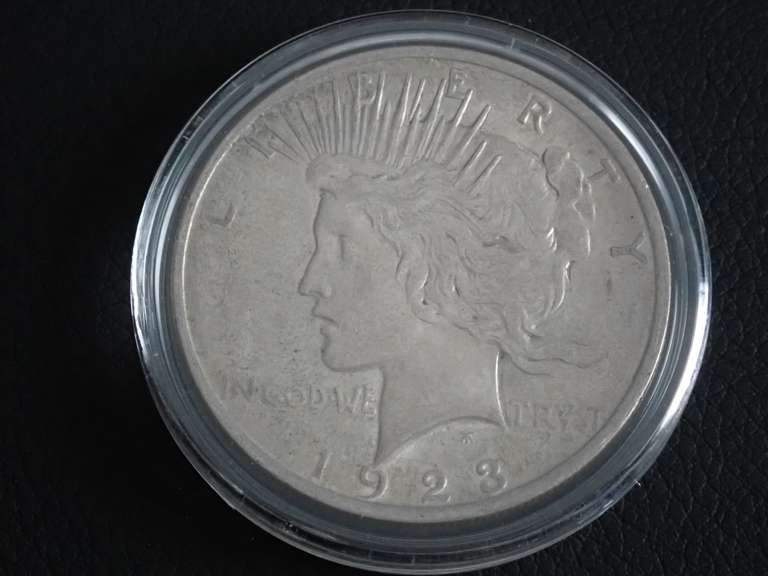 1923 PEACE DOLLAR COIN image