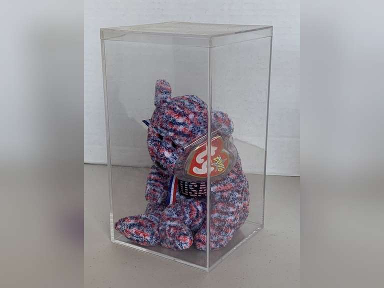 2000 TY BEANIE BABY "USA" IN DISPLAY BOX image
