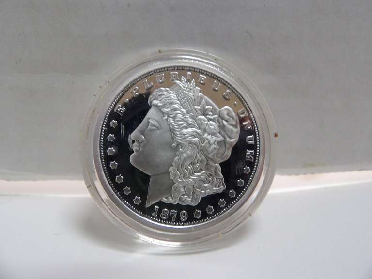 NATIONAL COLLECTORS MINT 1879 – CC MORGAN PROOF COPY image