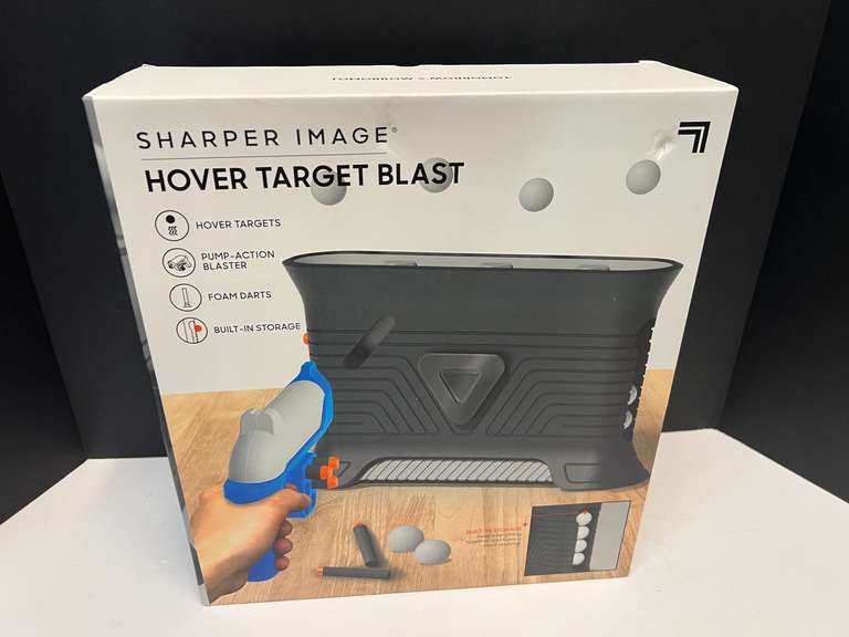 Sharper Image Hover Target Blast, still new in original box, see pictures for details. image