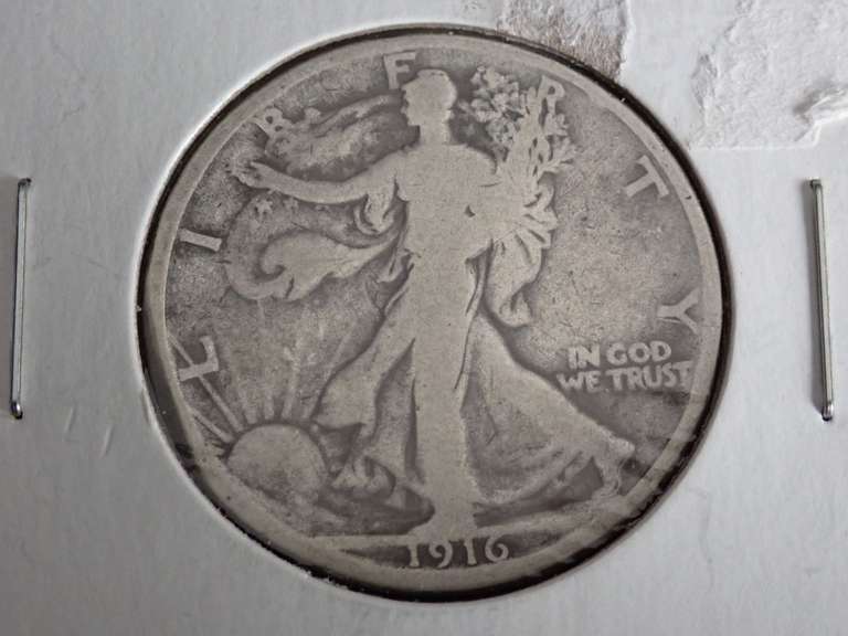 1916 WALKER HALF DOLLAR COIN image