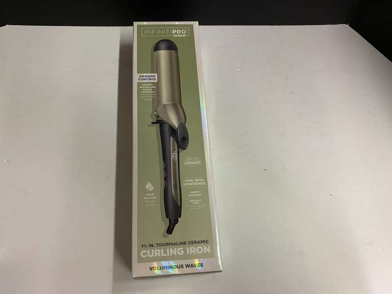 Conair Infiniti Pro curling iron, still new in the box, see pictures for details. image