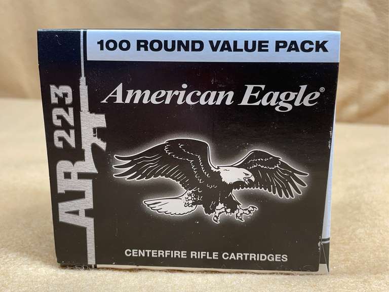 AMERICAN EAGLE 223 FMJ - 100 RDS image