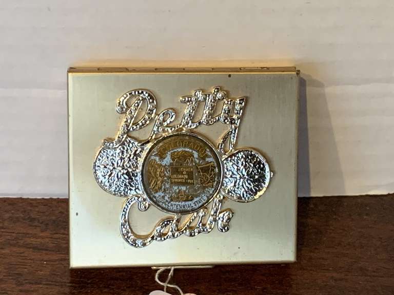 VINTAGE COLORADO PETTY CASH CHANGE HOLDER image