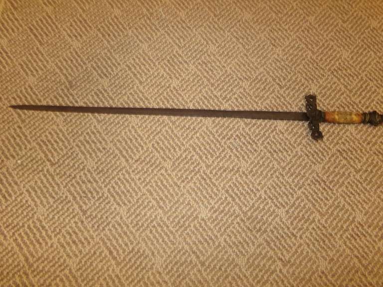 VINTAGE KNIGHTS OF COLUMBUS CEREMONIAL SWORD image