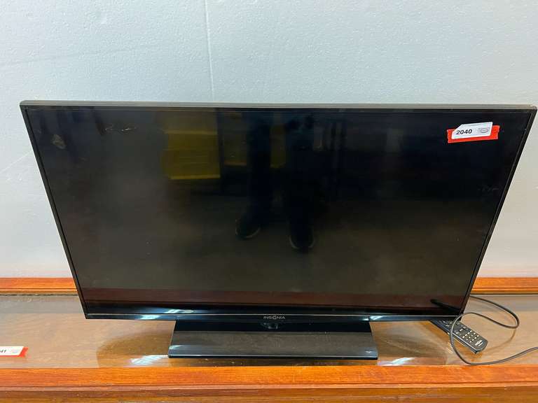 Insignia 39” television, working condition unknown, see pictures or details. image