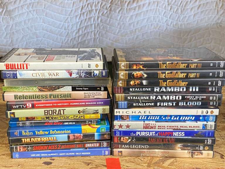 Assortment of DVDs, see pictures for details. image