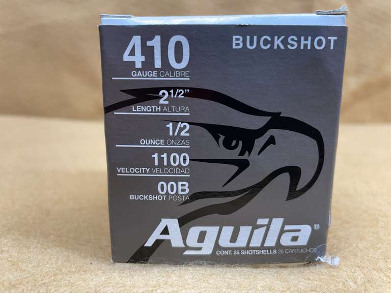 AGUILA "00"BUCKSHOT 410 - 2 1/2" - 25 RDS image