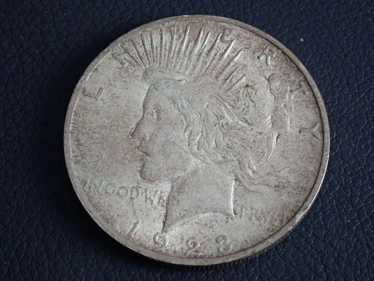 1923 PEACE DOLLAR COIN image