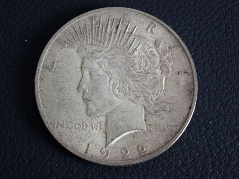 1922 PEACE DOLLAR COIN image