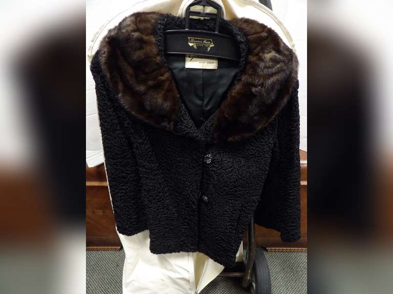 LADIES JACKET WITH FUR TRIM FROM GOLDMAN'S MACON, GEORGIA image