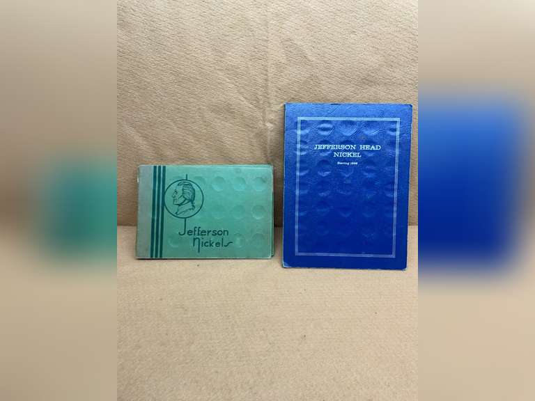 2 -BOOKS OF JEFFERSON NICKLES 1938-1961 - NOT COMPLETE image