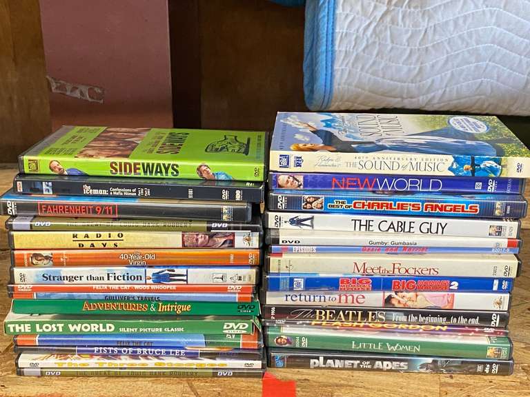 Assortment of DVDs, see pictures for details. image