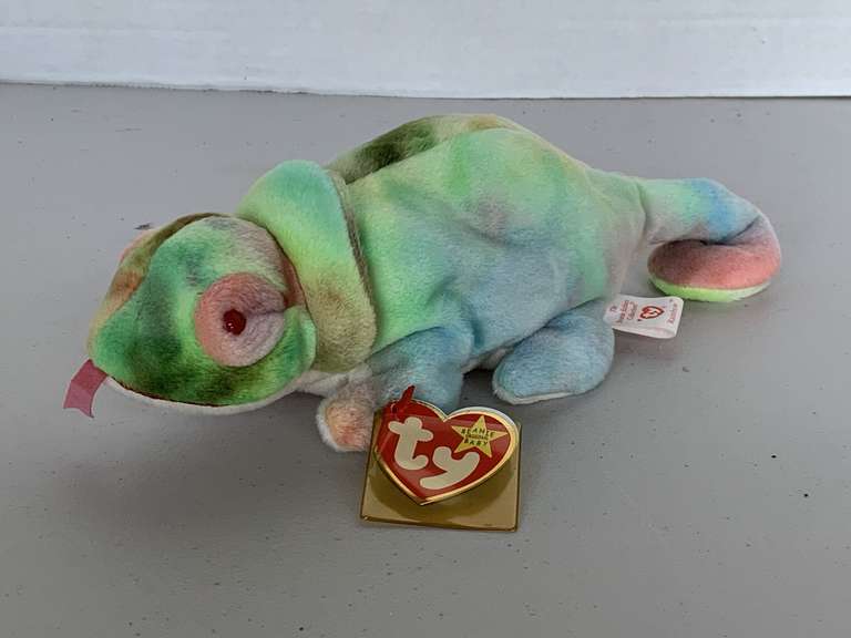 1997 TY BEANIE BABY "RAINBOW TIE DYE" image