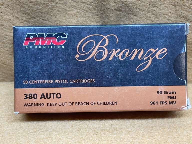 PMC BRONZE 380 FMJ - 50 RDS image