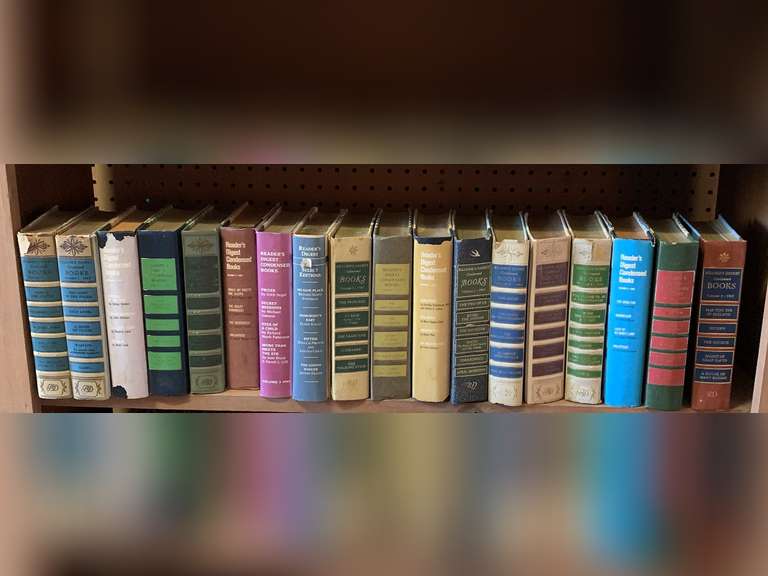 18 FIRST EDITION READERS DIGEST BOOKS image