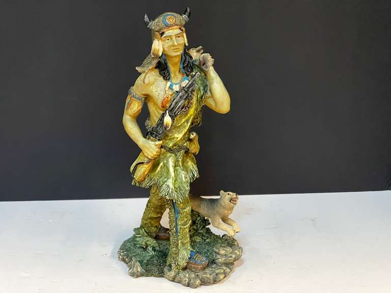 Native American sculpture, see pictures for details. image