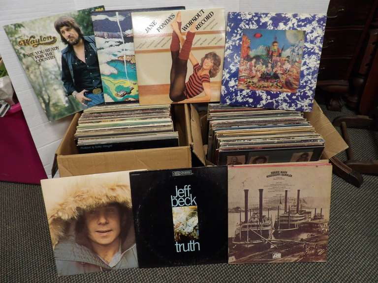 MIXED LOT OF RECORDS image