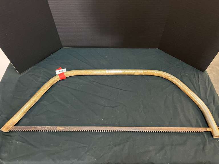 Bow saw, approximately 30 inches, see pictures for details. image