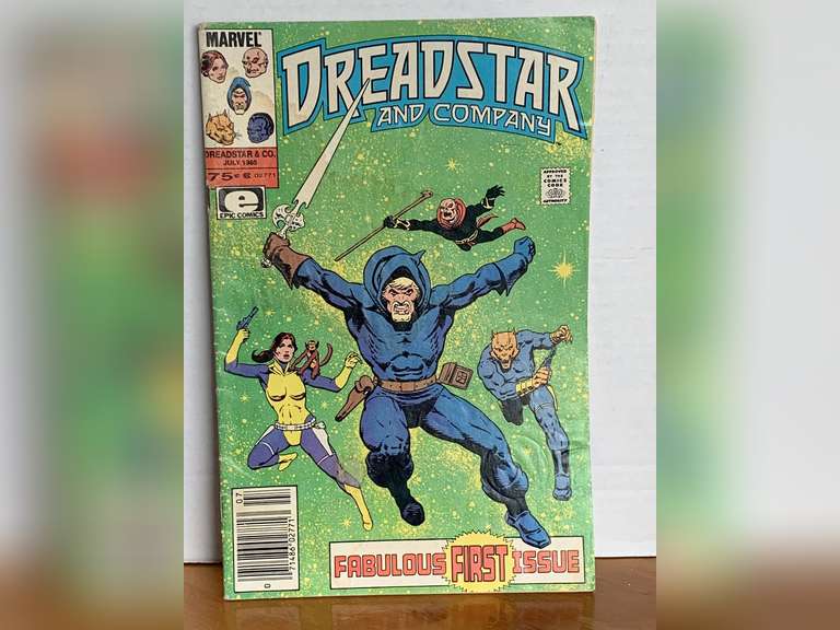 MARVEL COMIC BOOK JULY 1985 FIRST ISSUE "DREADSTAR AND COMPANY" image