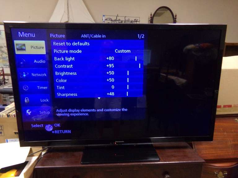 PANASONIC LCD TV 60 INCH image