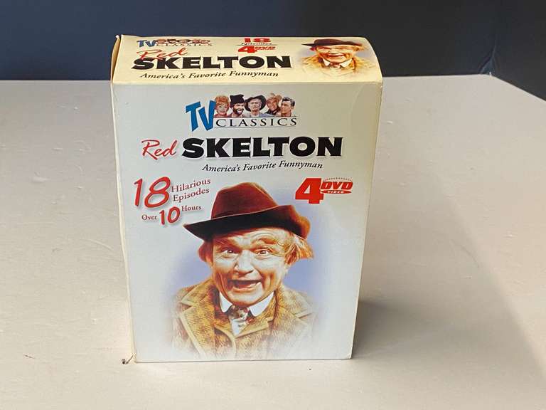 Red Skelton 4 DVD set, see pictures for details. image