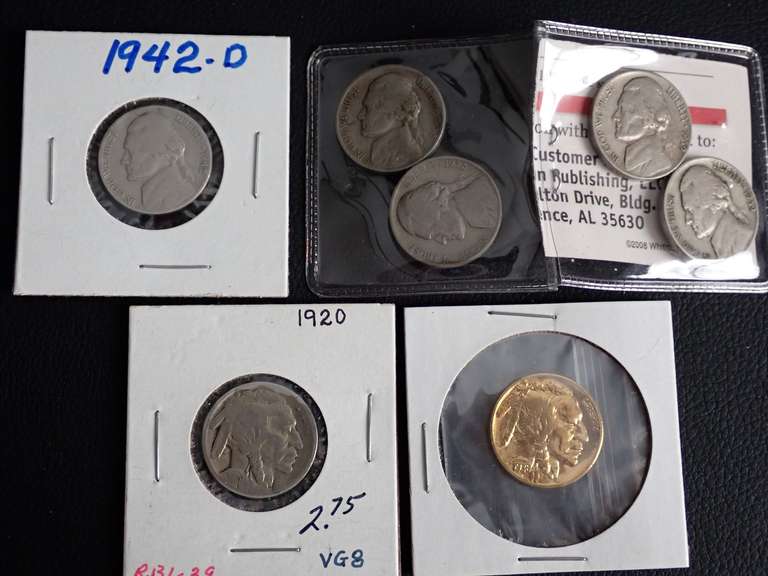 (7) VINTAGE COLLECTIBLE NICKELS image