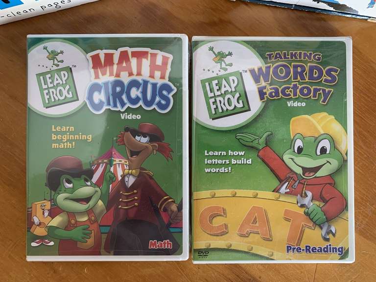 2 NEW LEAPFROG GAMES (SEALED) & MORE image