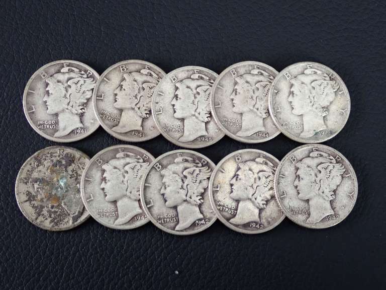 (10) MERCURY DIMES image