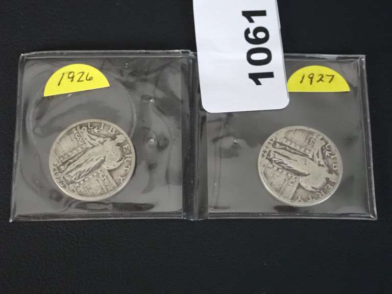 1926 & 1927 STANDING LIBERTY QUARTERS image