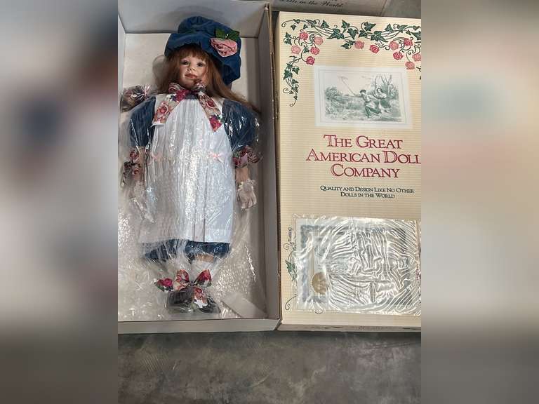 The Great American Doll Company Laura Vinyl Doll A1221-V image