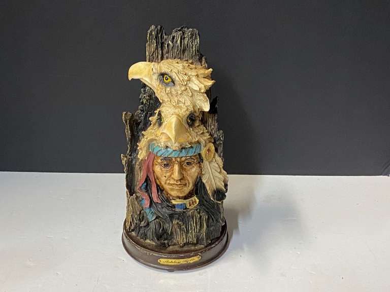 Native American sculpture, see pictures for details. image