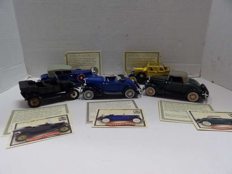 SIX NATIONAL MOTOR MUSEUM DIECAST MODEL CARS image