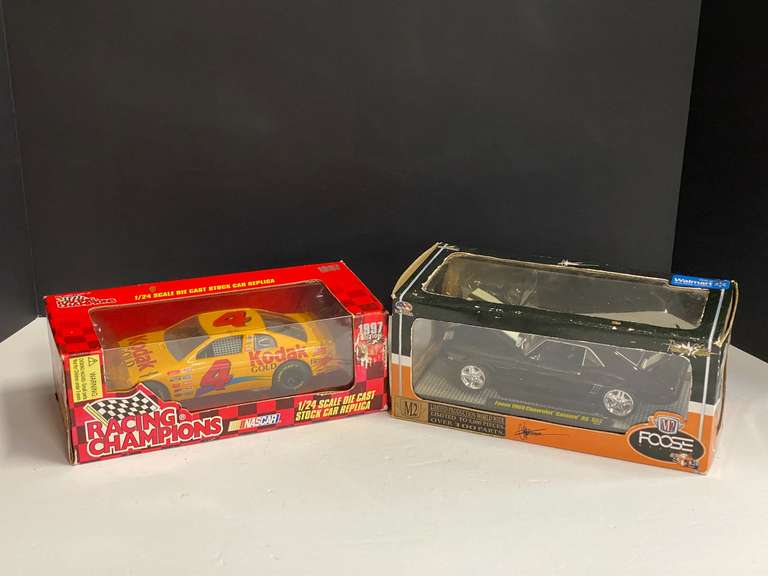 #4 NASCAR replica, 1/24 scale, also includes a Foose 1969 Chevrolet Camaro RS SO2 replica, both pieces come with original boxes, see pictures for details. image