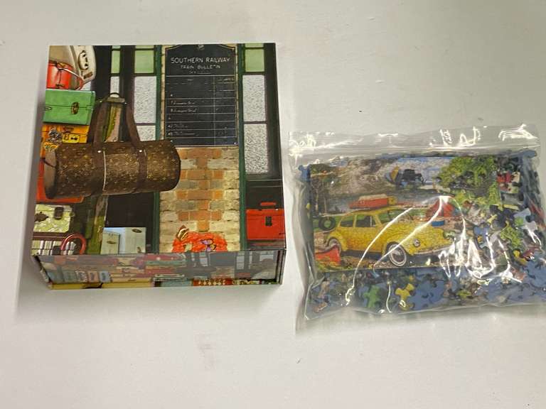 2 Puzzles, no guarantee all parts are there, see pictures for details. image
