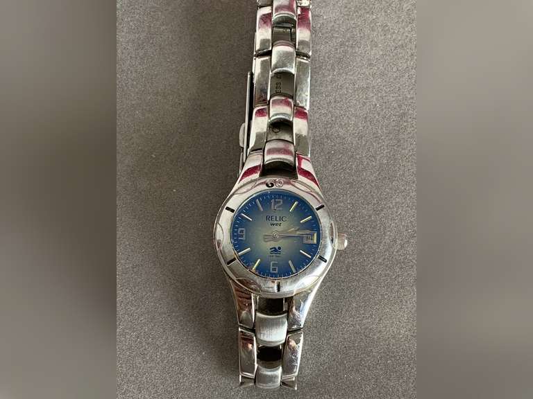 LADIES RELIC WET WATCH WITH STAINLESS STEEL BAND - CHECKOUT image