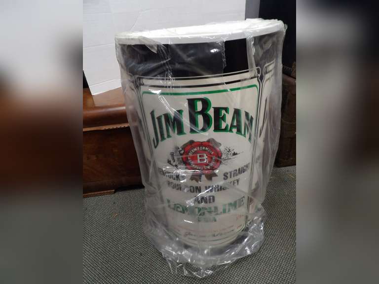 JIM BEAM BARREL COOLER ADVERTISEMENT NEW image