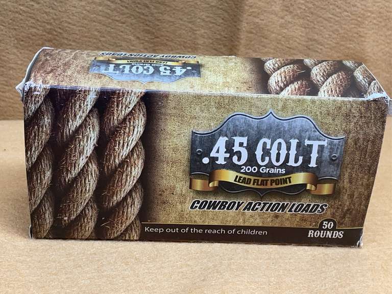 AMERICAN COWBOY AMMO 45 COLT LFP - 50 RDS image
