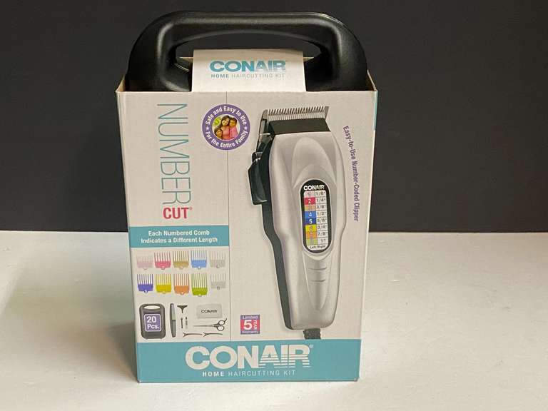 Conair home haircutting kit, still new in the box, see pictures for details. image