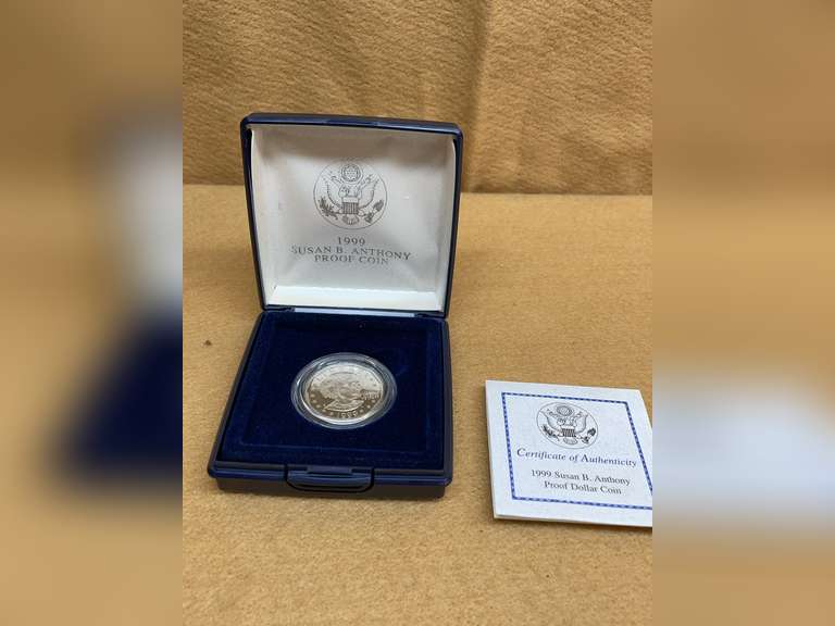 1999 SUSAN B. ANTHONY PROOF DOLLAR COIN image
