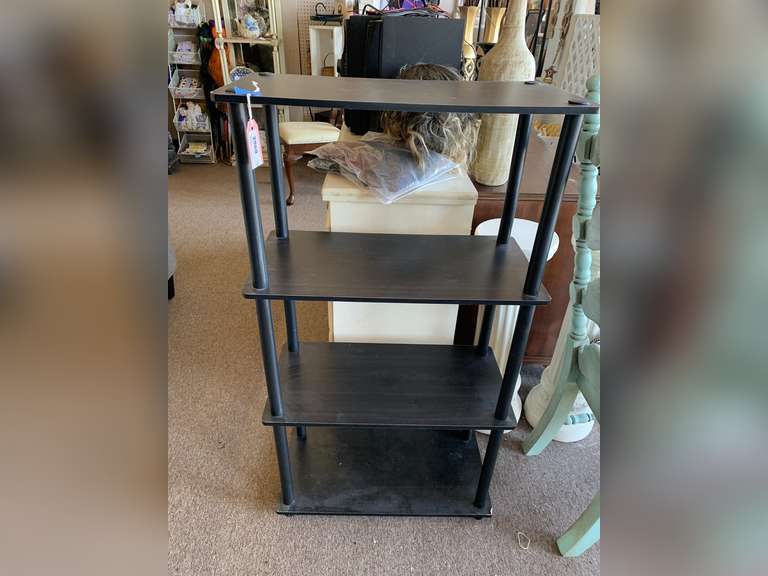 BLACK 3 TIER SHELF (SHELF ONLY) image