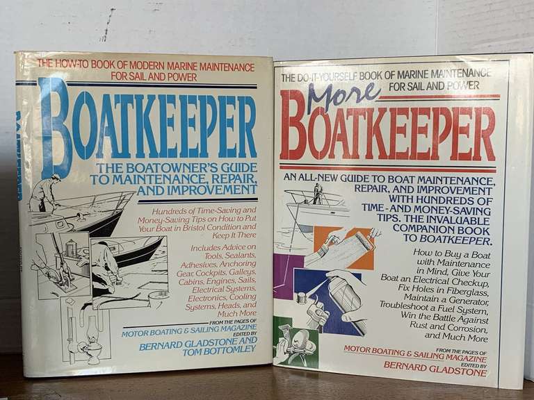 1984  & 1988 FIRST EDITION "BOATKEEPER" BY GLADSTONE image