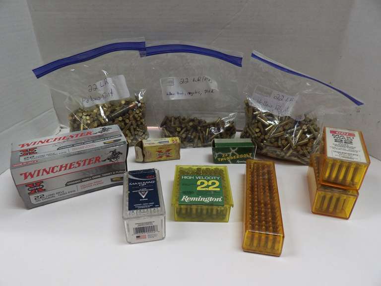 LARGE LOT OF 22 AMMUNITION image