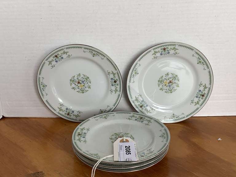 5 PIECES OF COTILLION CHINA BREAD & BUTTER PLATES "JULIET" image