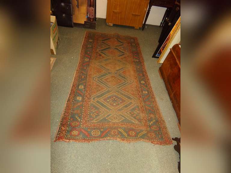 VINTAGE TURKISH STYLE RUNNER RUG image
