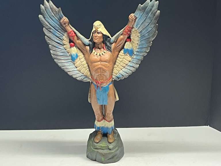 Native American Eagle dancer figurine, see pictures for details. image