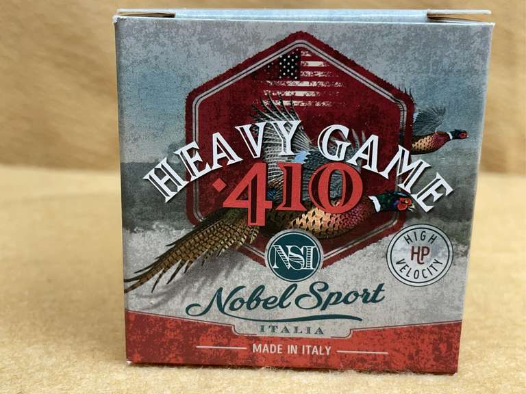 NOBEL SPORT HEAVY GAME 410 - 3" #9 - 25 RDS image