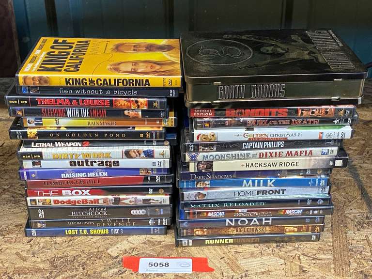 Large assortment of DVDs, see pictures for details. image